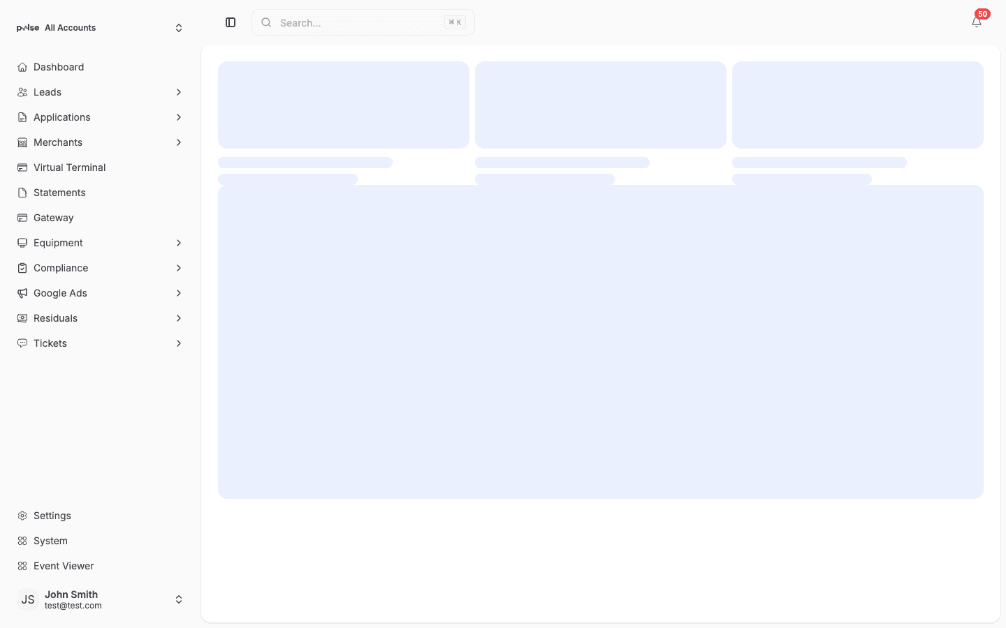 Underwriting & Decisioning — Pulse CRM interface
